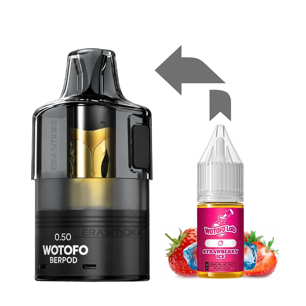 Wotofo NexPod Pro 15K Refill Set Strawberry Ice