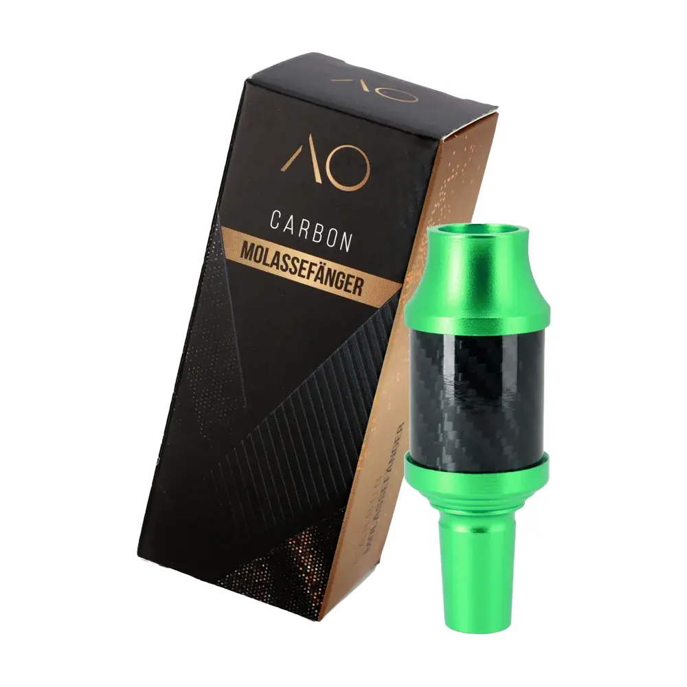 AO Hookah Molassefänger Carbon Green