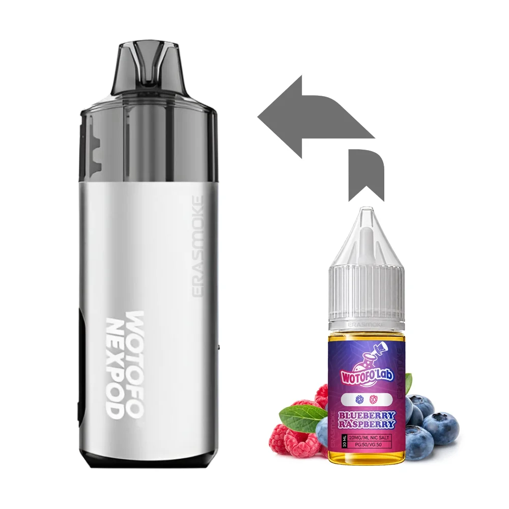 Wotofo NexPod Pro 15K Kit Blueberry Raspberry (Silver)