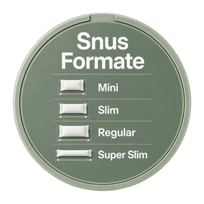 snus formate kategorie