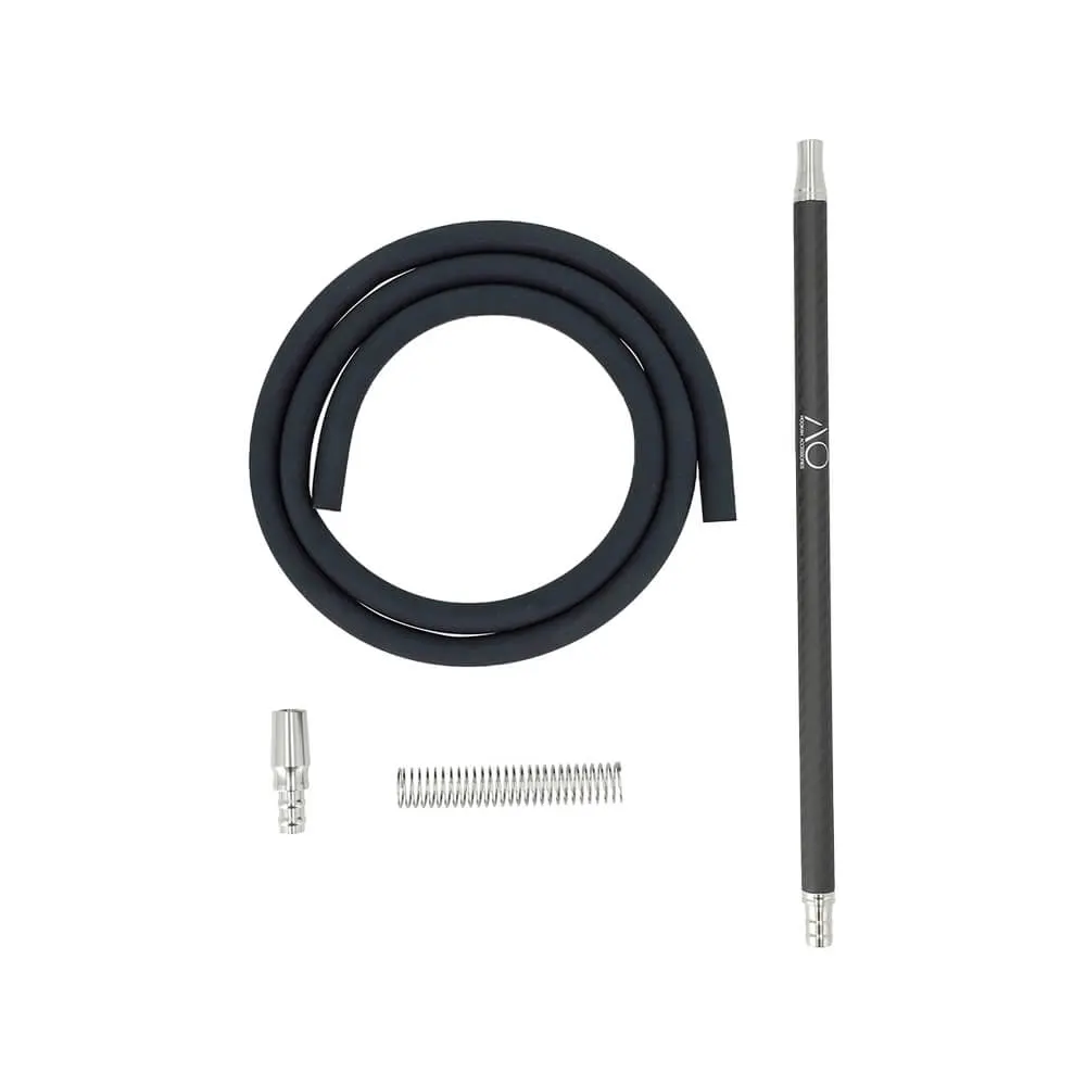 AO Carbon Schlauchset - Black Matt 2