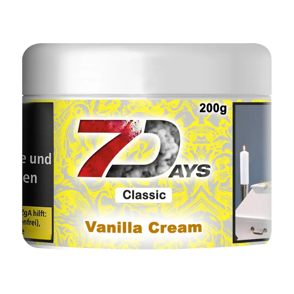 Vanilla Cream 7 Days Tabak 200g