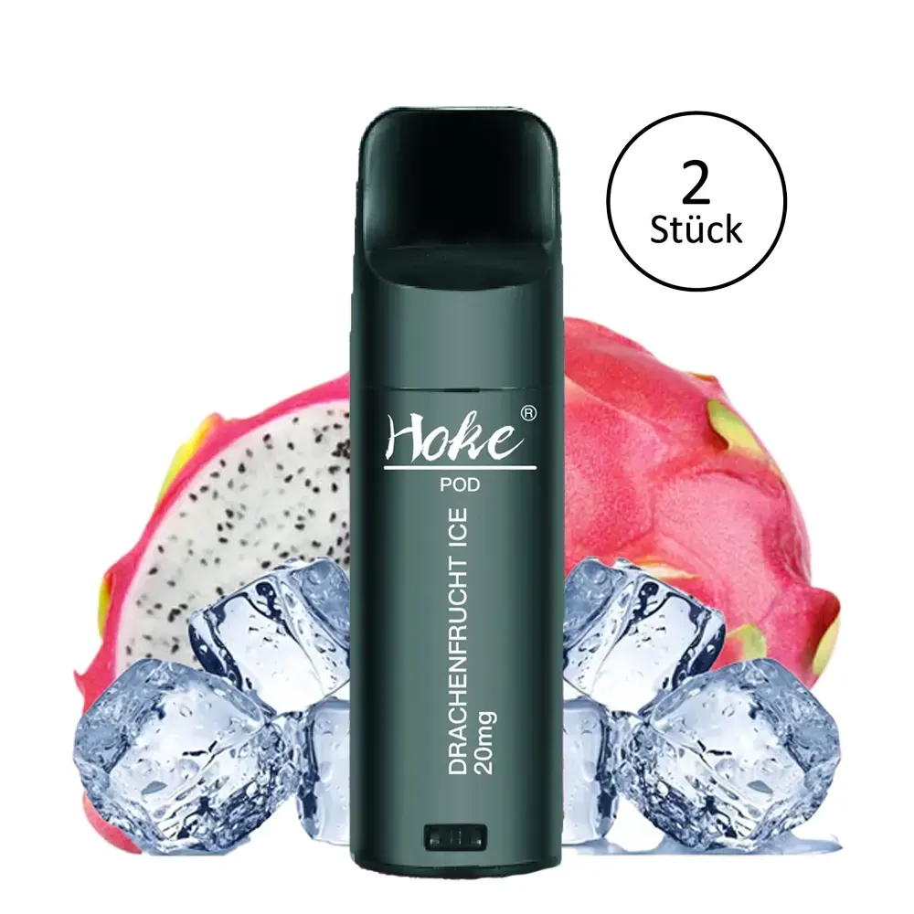 Hoke Pod Kartusche | Drachenfrucht Ice | 2 Stück