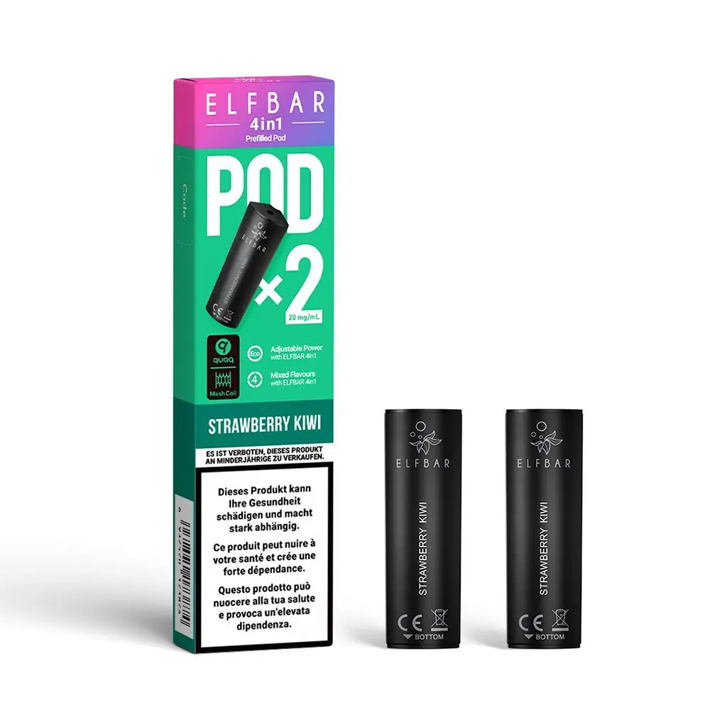 Elfbar 4 in 1 Pod Strawberry Kiwi 2er-Pack
