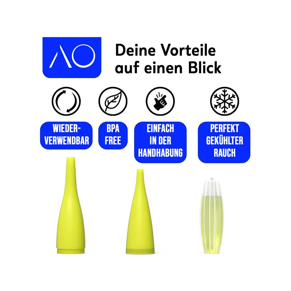 AO Ice Bazooka 2.0 - Kühlmundstück Yellow 2