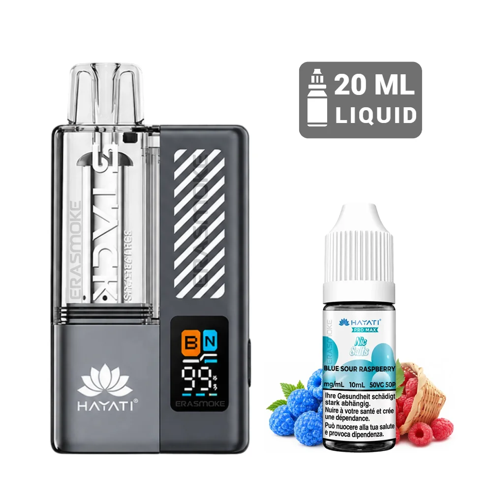 hayati stack elite kit blue sour raspberry