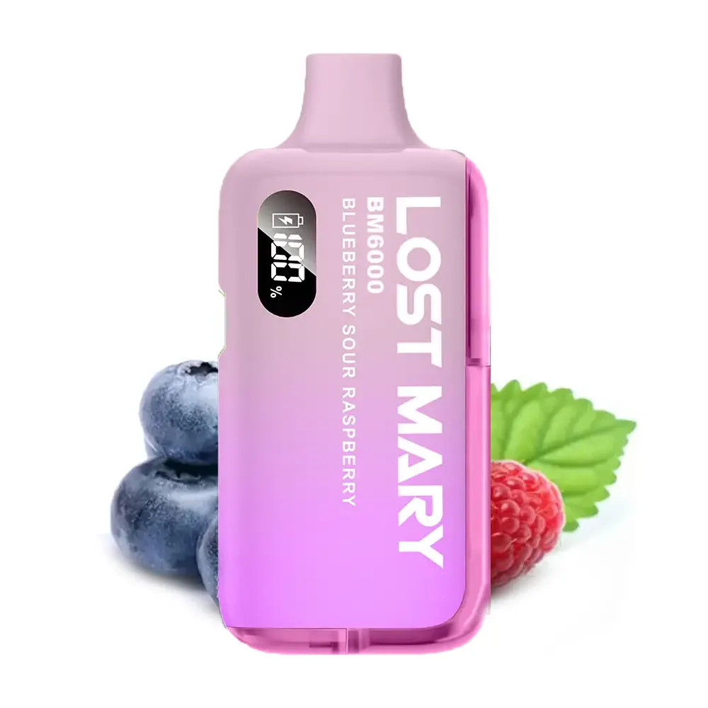 LOST MARY BM6000 Blueberry Sour Raspberry