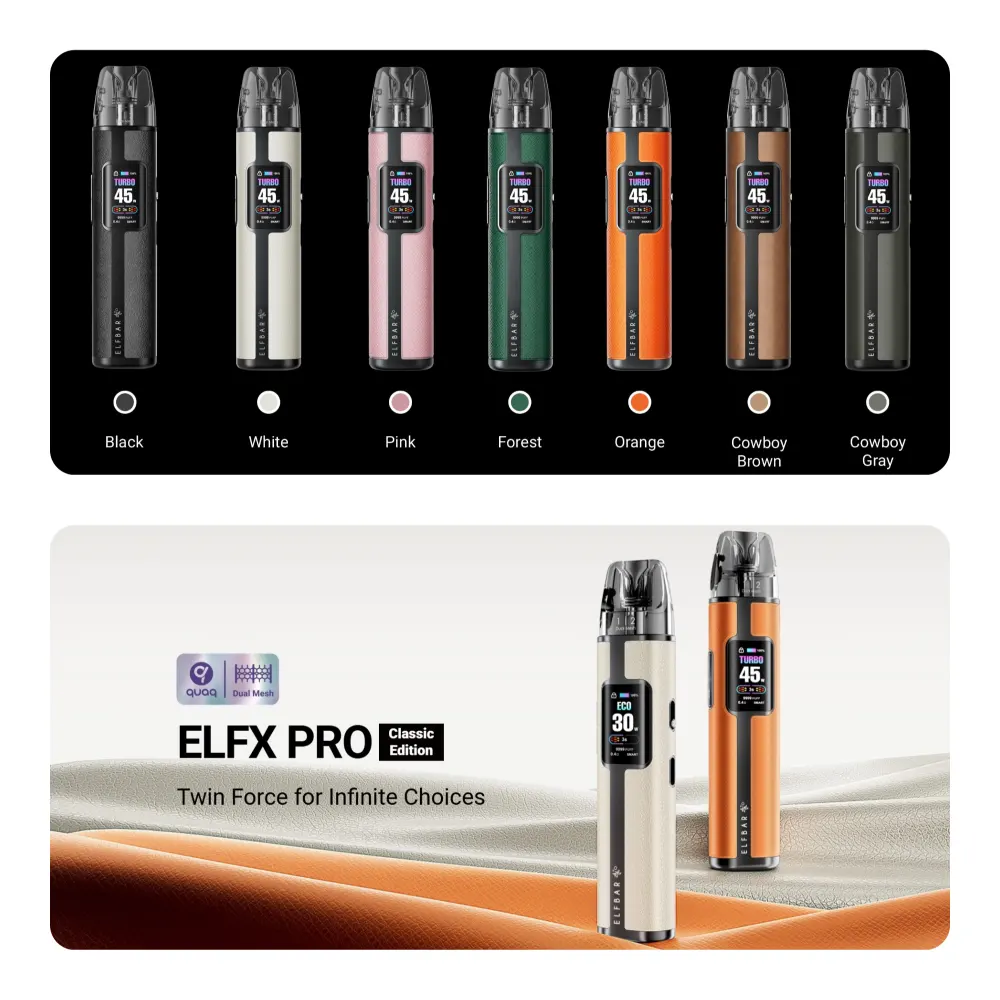 Elfbar Elfx Pro Classic Edition Modelle