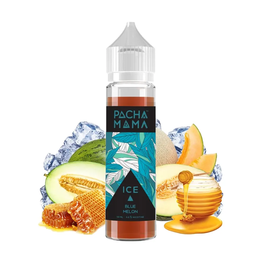 Pacha Mama Ice Blue Melon 50ml Shortfill