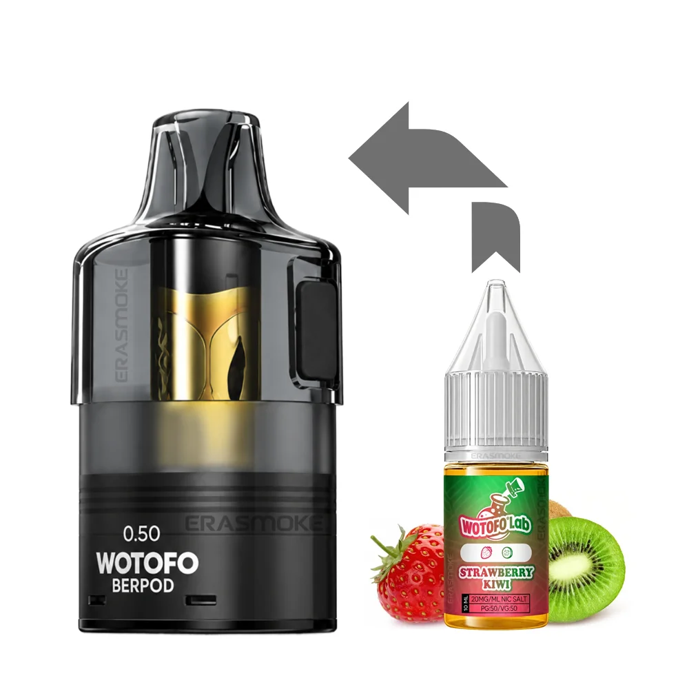 Wotofo NexPod Pro 15K Refill Set Strawberry Kiwi