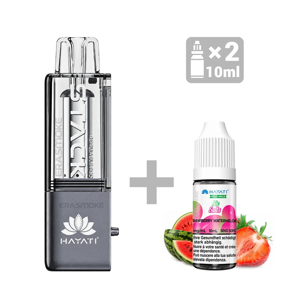 hayati stack elite refill set strawberry watermelon