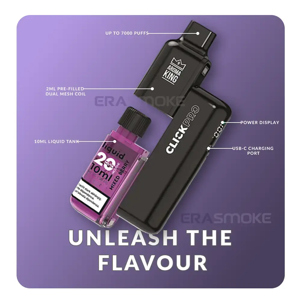 Aroma King Click Pro Aufbau