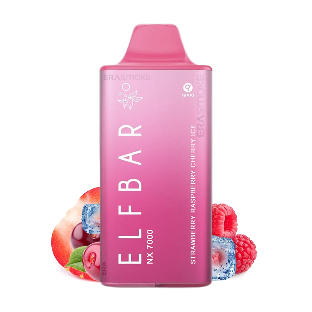 elfbar nx 7000 kit strawberry raspberry cherry ice