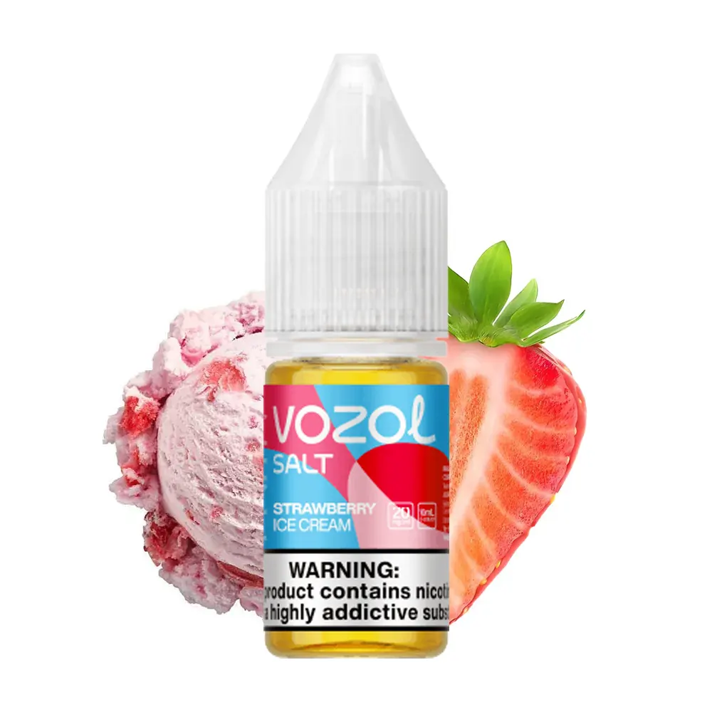 Vozol Liquid Strawberry Ice Cream 10ml
