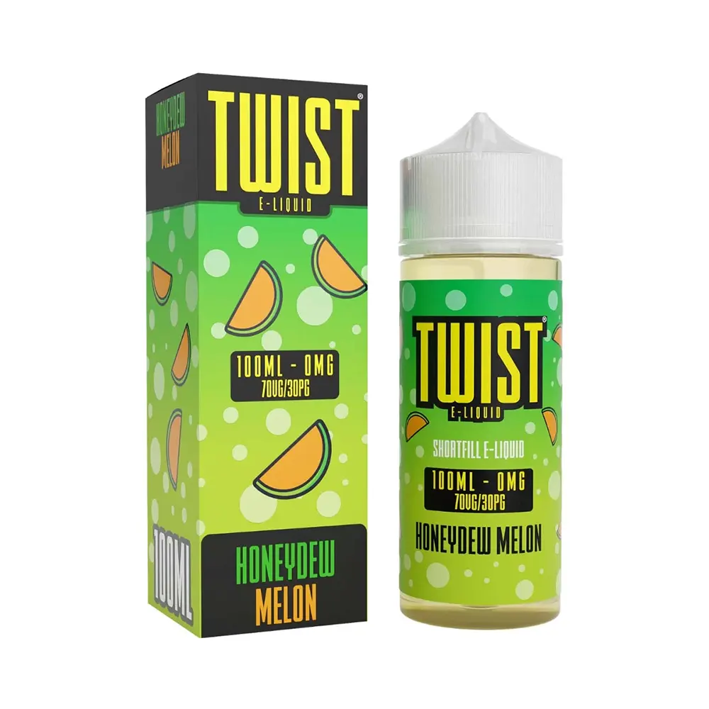 twist shortfill honeydew melon 100ml shortfill