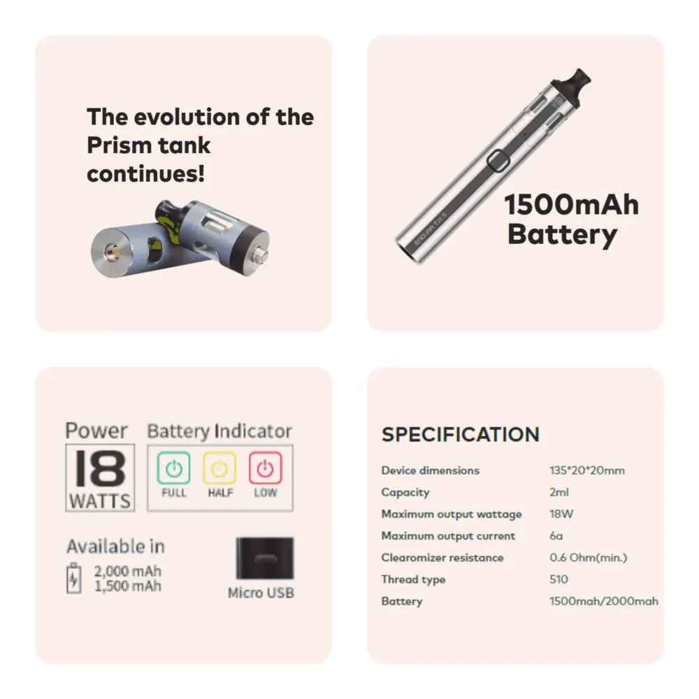 Innokin Endura T20-S Eigenschaften