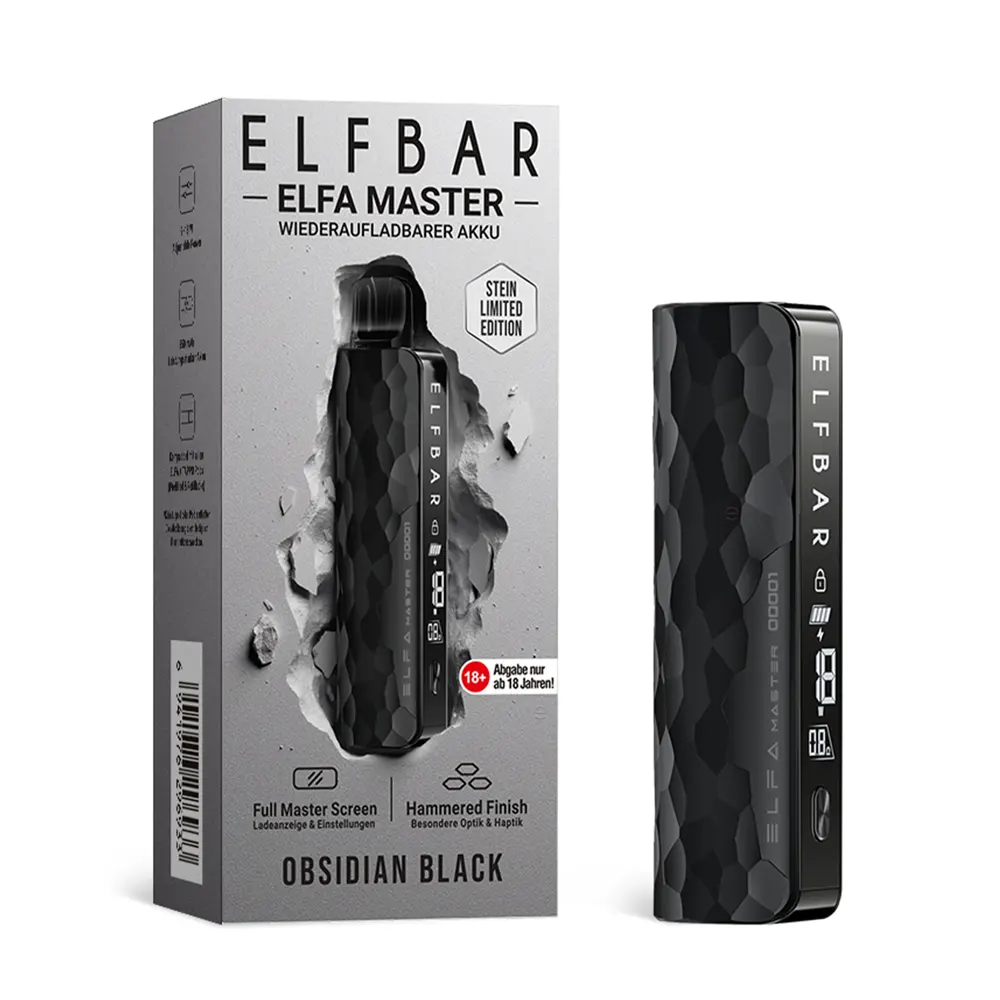 Elfbar Elfa Master Obsidian Black (Limited Edition)