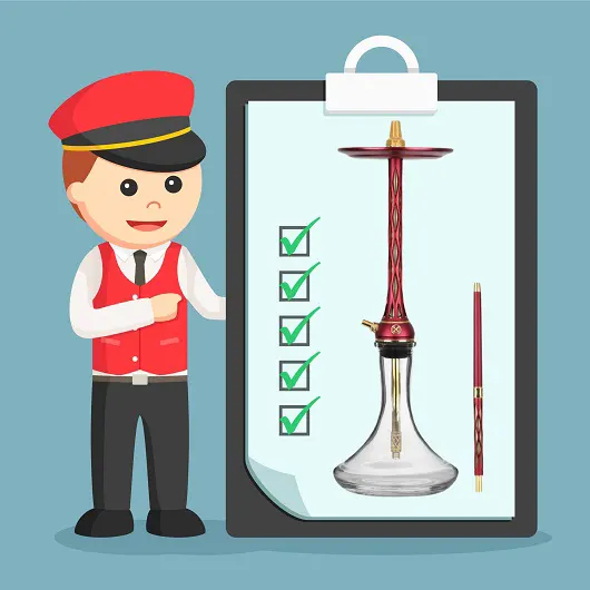 shisha check list