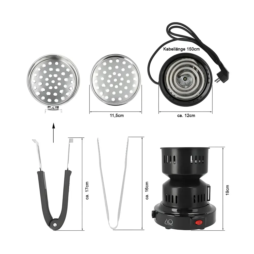 AO Hookah Blazer T Kohleanzünder Bild 6