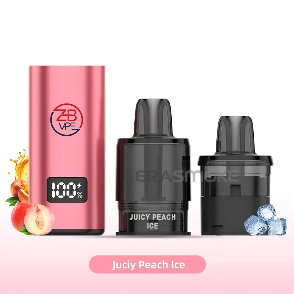 zhb 10000 pro starter kit juicy peach ice 2