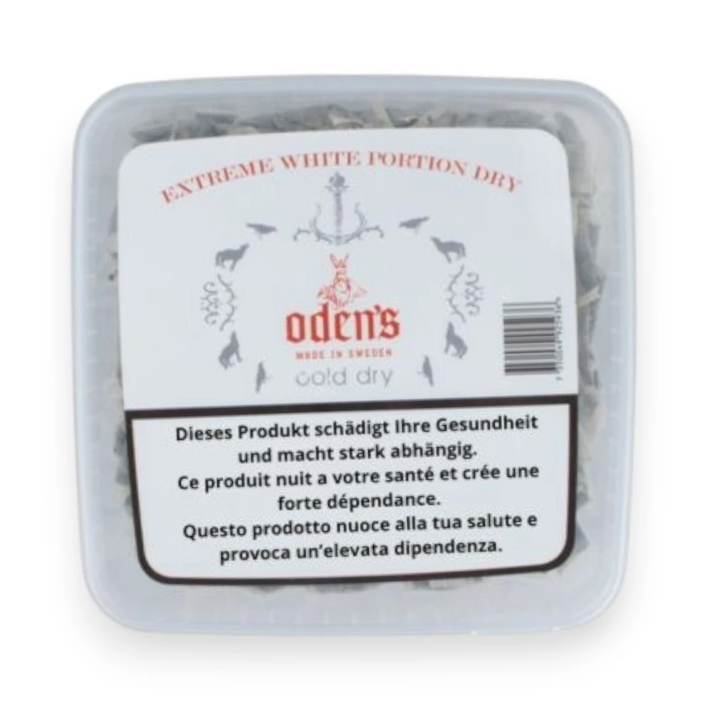 odens snus cold extreme white dry 500g