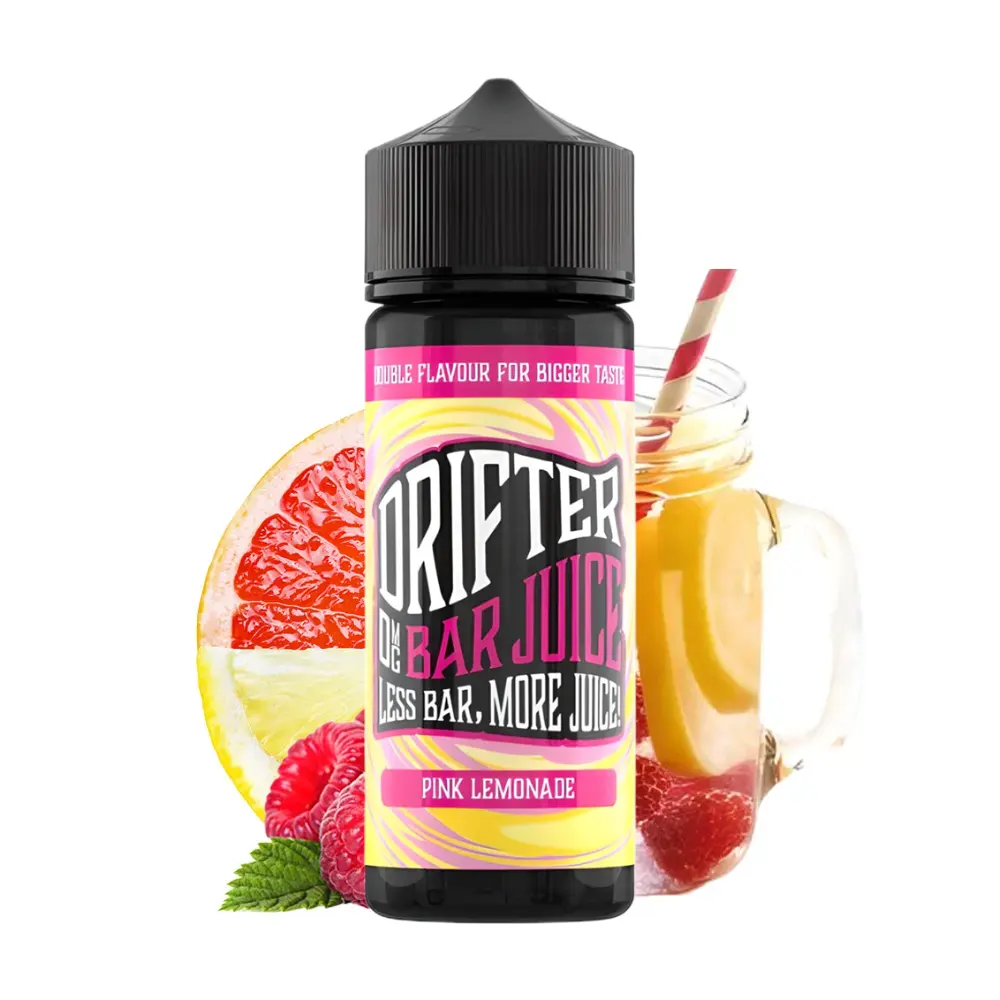 drifter bar juice pink lemonade 100ml shortfill