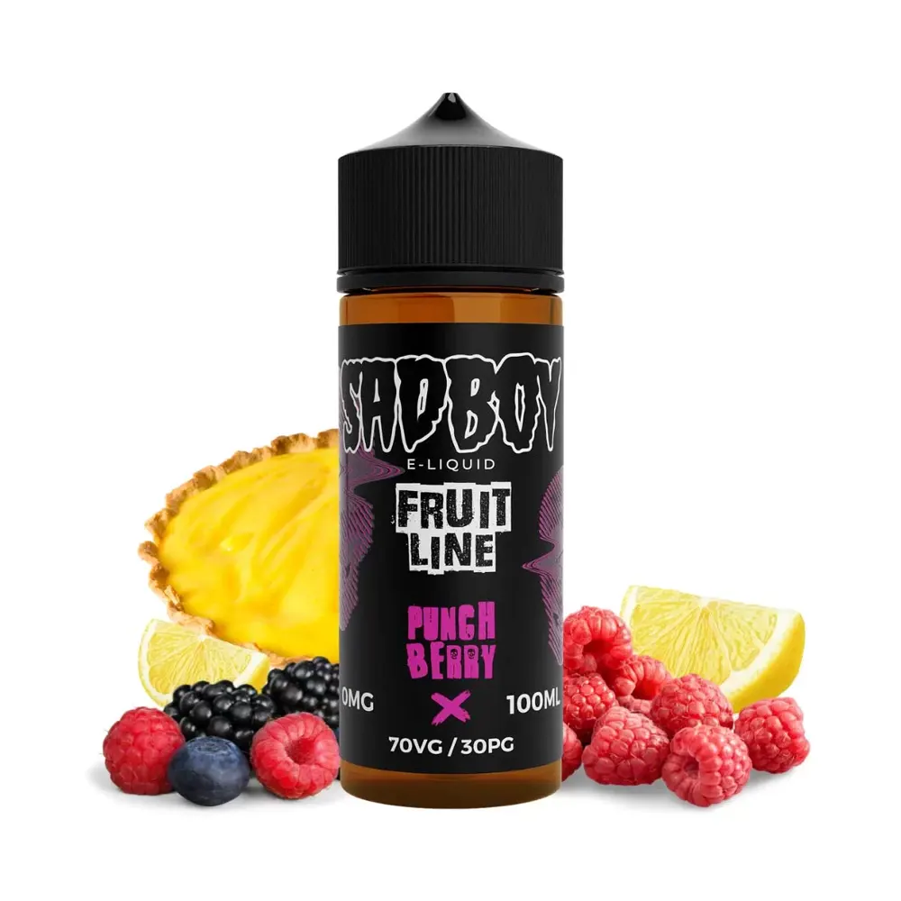 sadboy shortfill punchberry 100ml