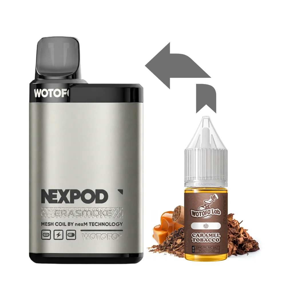 Wotofo NexPod Kit Caramel Tobacco (Silver)