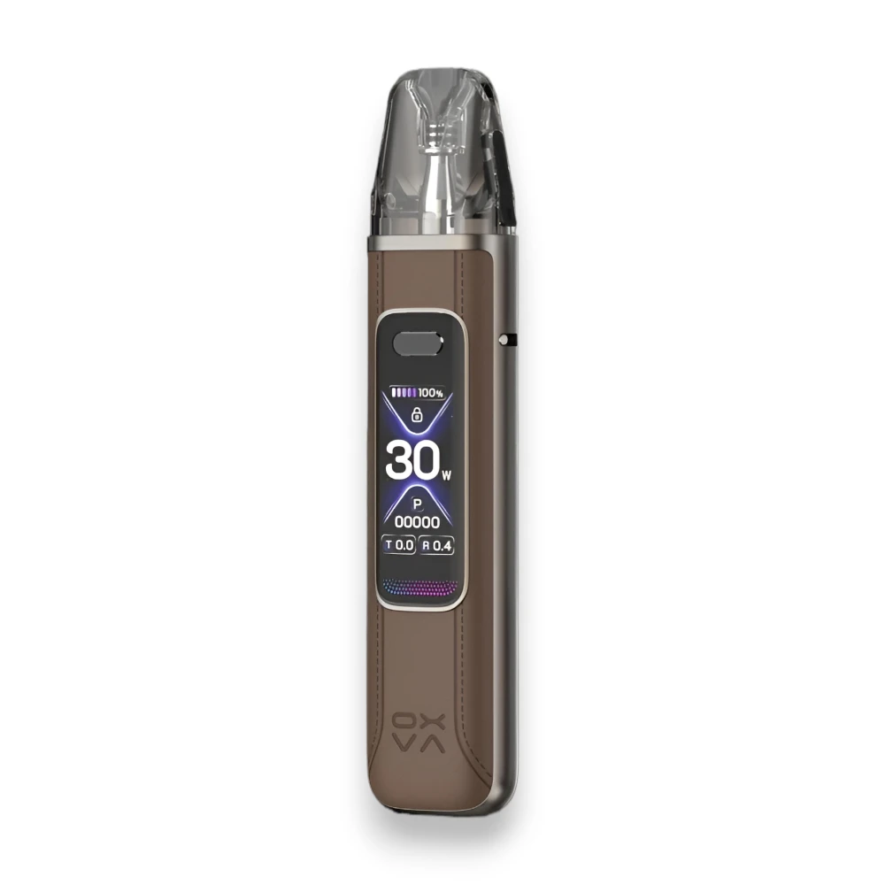 oxva xlim pro 3 brown leather