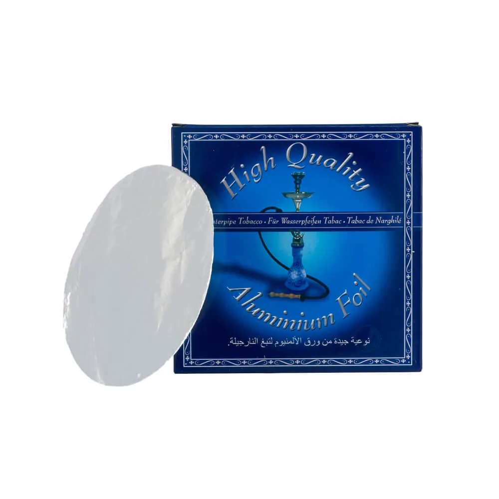 Shisha Alufolie Rund