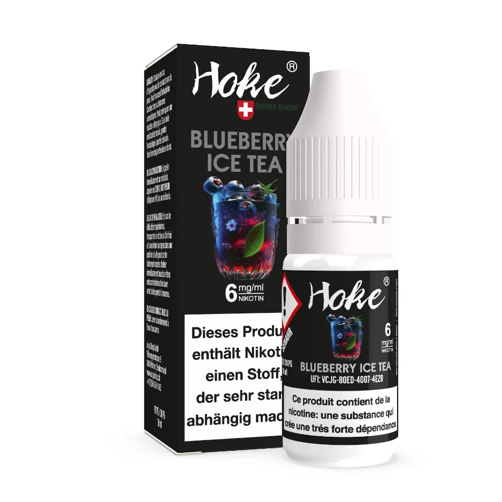 Hoke Liquid Blueberry Ice Tea 10ml