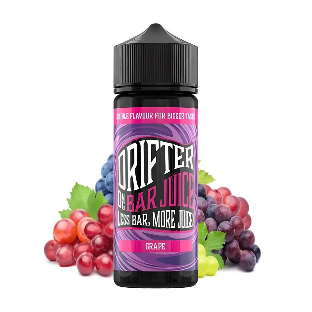 drifter bar juice grape 100ml shortfill
