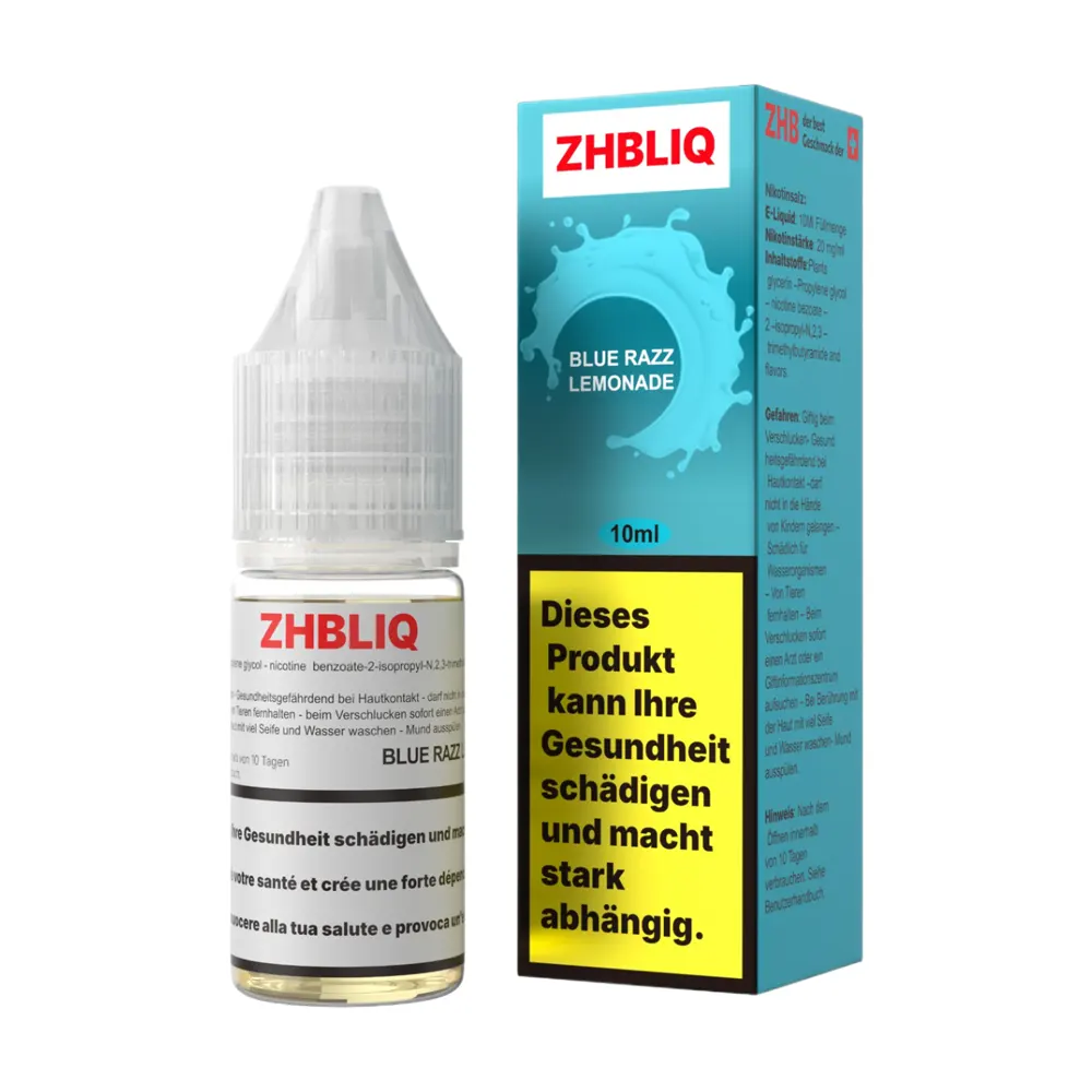 ZHB Liquid Blue Razz Lemonade 10ml (20mg)