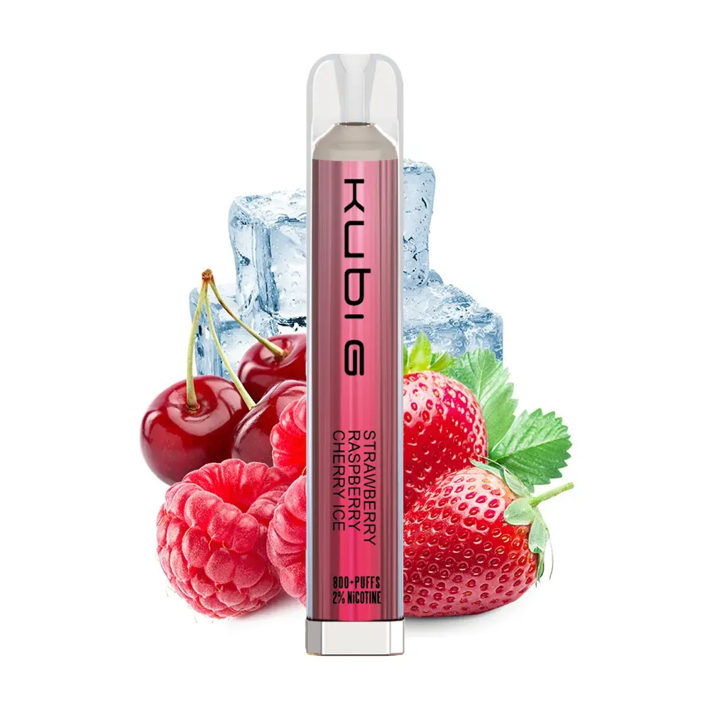 Hotcig Kubi G 800 Strawberry Raspberry Cherry Ice