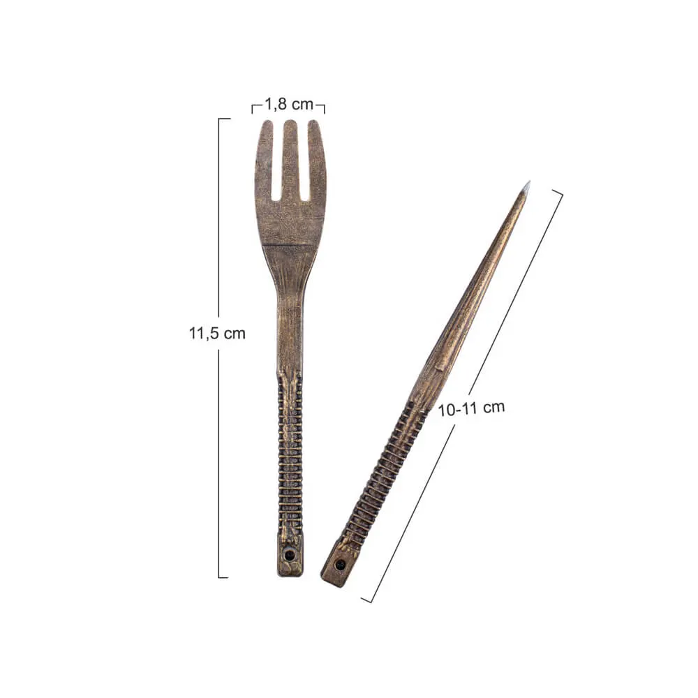 Shisha Tabakgabel und Folienstecher Groove