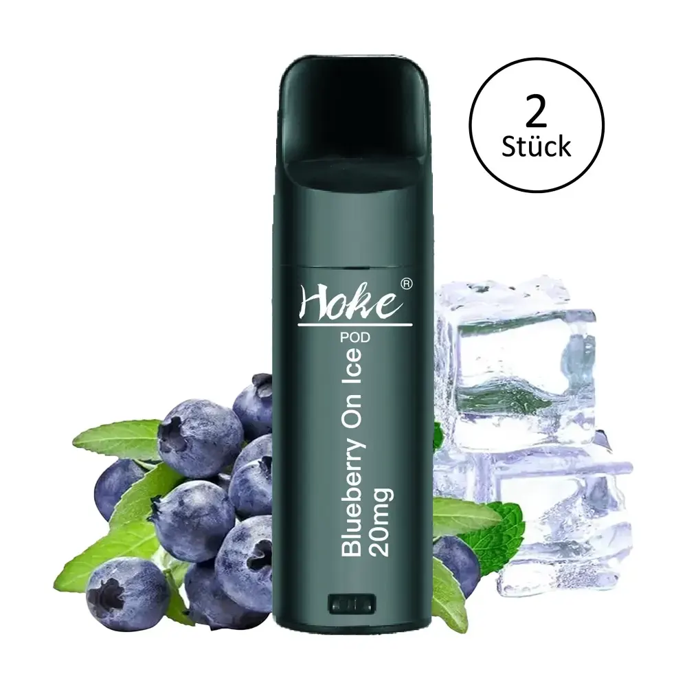 Hoke Pod Kartusche | Blueberry On Ice | 2 Stück