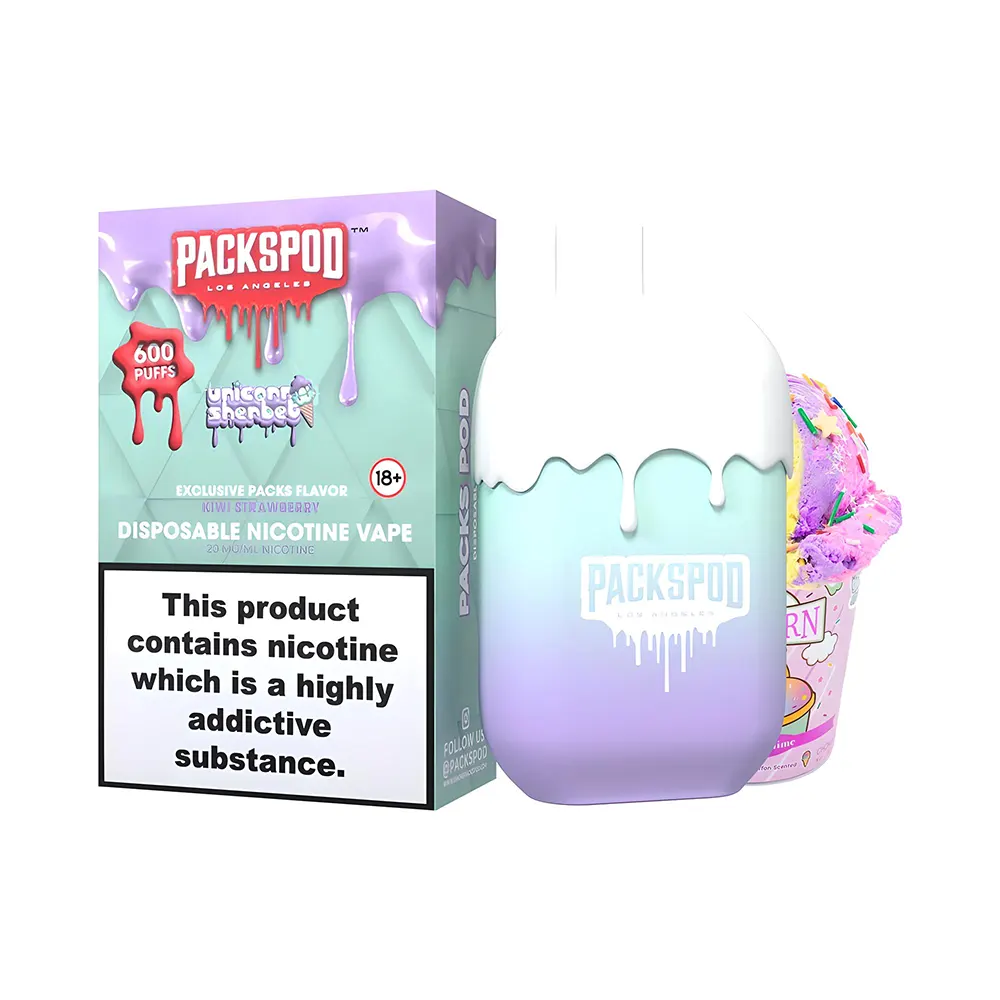 PACKSPOD Unicorn Sherbet - Einweg Vape | Gnstig kaufen PACKSPOD Unicorn Sherbet - Einweg Vape | Gnstig kaufen