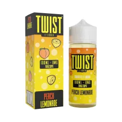 twist shortfill peach lemonade 100ml shortfill 250x250
