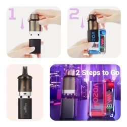 VOZOL Vista Plug Pod Inbetriebnahme