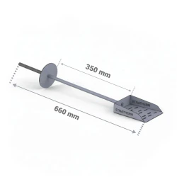 ETNATHERM Kohleschaufel Abmessungen