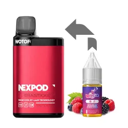wotofo nexpod starter kit forest berries 250x250
