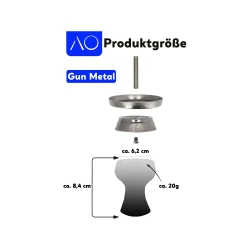 AO Strainer Kaminkopfset - Edelstahl 4