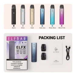 Elfbar Elfx Standard Edition Lieferumfang