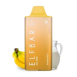 elfbar nx 7000 kit banana milk 250x250
