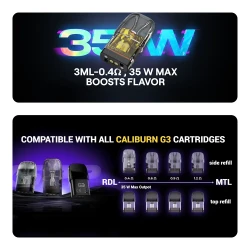Uwell Caliburn G3 Pro Pods Varianten
