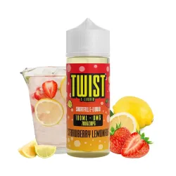 twist shortfill strawberry lemonade 100ml 250x250