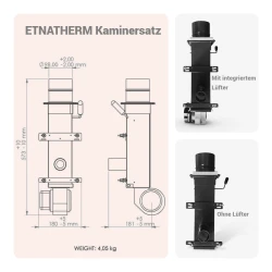 ETNATHERM Kaminersatz für ET-Series Details