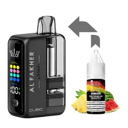 al fakher cubic 30k kit watermelon pineapple matt black 250x250