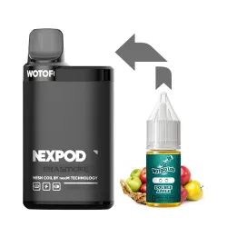 wotofo nexpod starter kit double apple 250x250