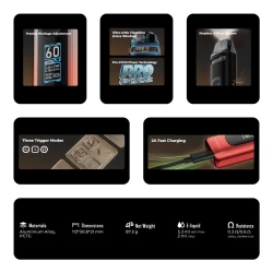 Uwell Crown X Pod System Eigenschaften